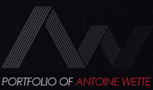 Portfolio of Antoine Wette