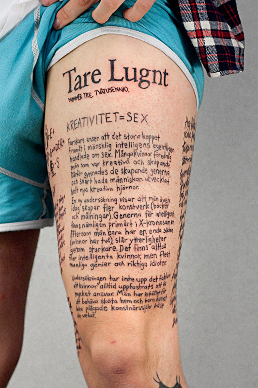 30 Typographic Tattoos