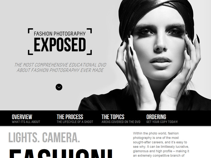  The Fashion Photography Exposed DVD