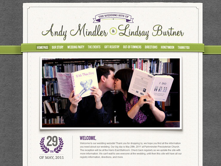 Wedding Website Examples