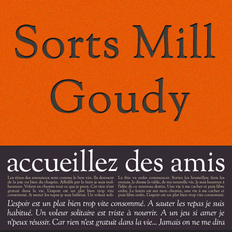 Sorts Mill Goudy