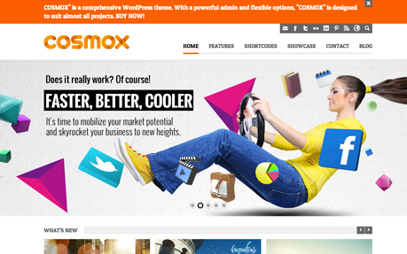 COSMOX - Multipurpose WordPress Theme