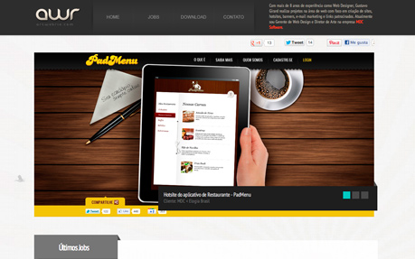 ArtWebRio - Gustavo Girard Web Designer