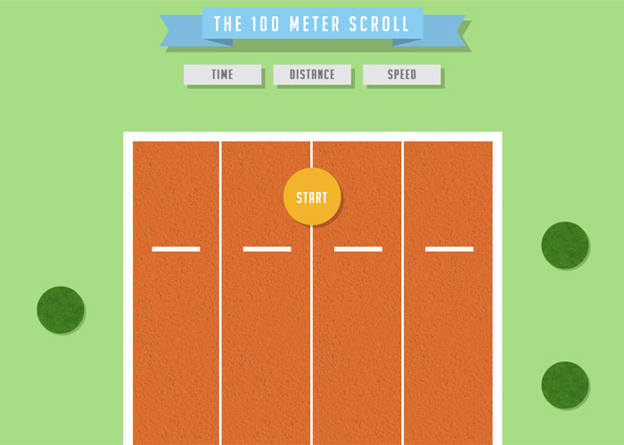 The 100 Meter Scroll