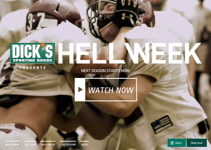 Dick's Sporting Goods Hell Week