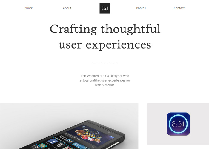 Rob Wootten - Portfolio