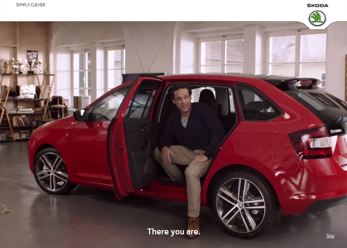 ŠKODA Rapid Spaceback Interactive film