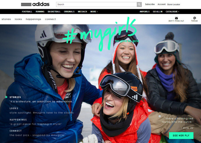 adidas Women: #mygirls