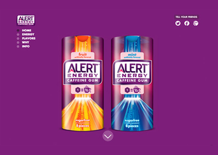 Alert Energy Caffeine Gum