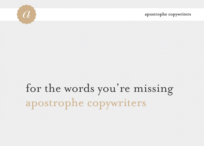 Apostrophe Copywriters
