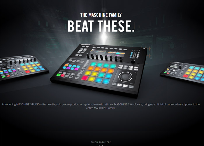 NEW MASCHINE FAMILY by Native Instruments
