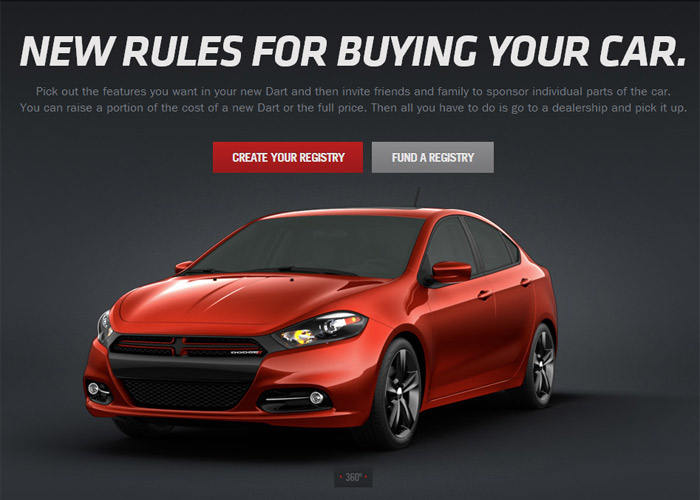 Dodge Dart Registry