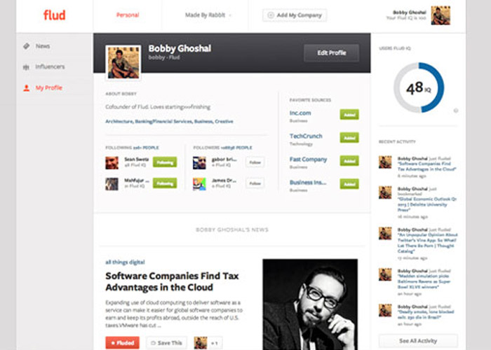 Flud Web App
