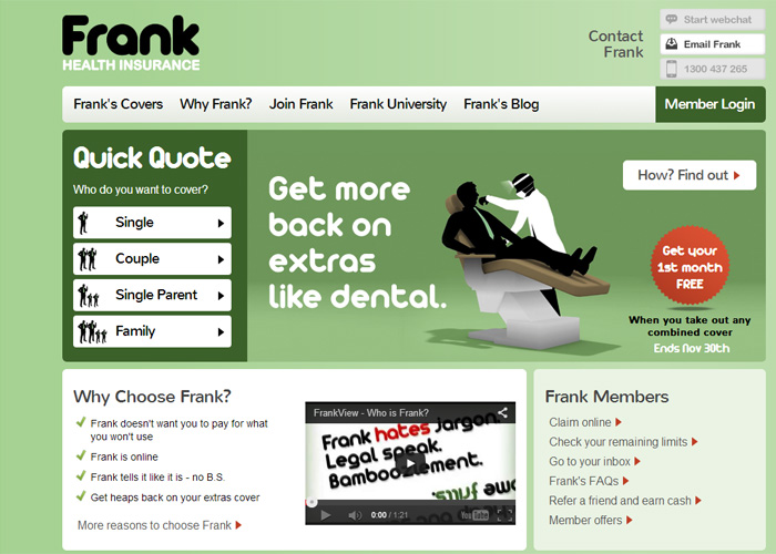 Frank Health Insurance
