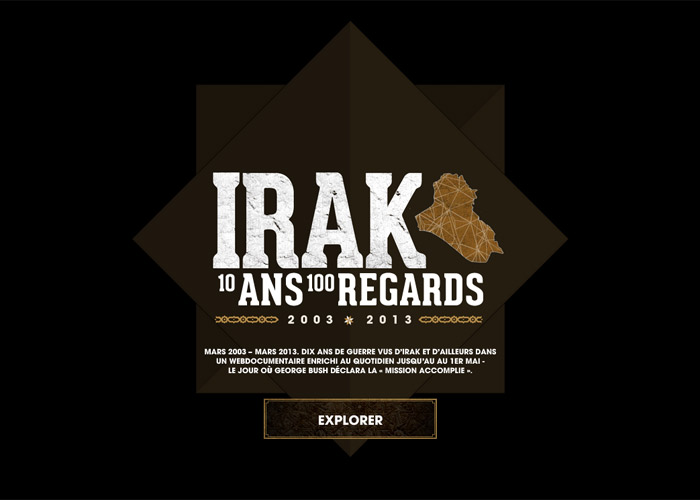 IRAQ - 10 ans, 100 regards