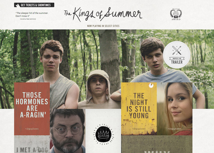 The Kings of Summer Tumblr Site