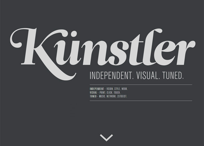 Kunstler - Independent. Visual. Tuned.