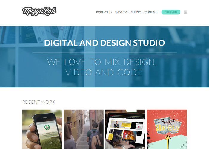MezzoLab's Responsive Website