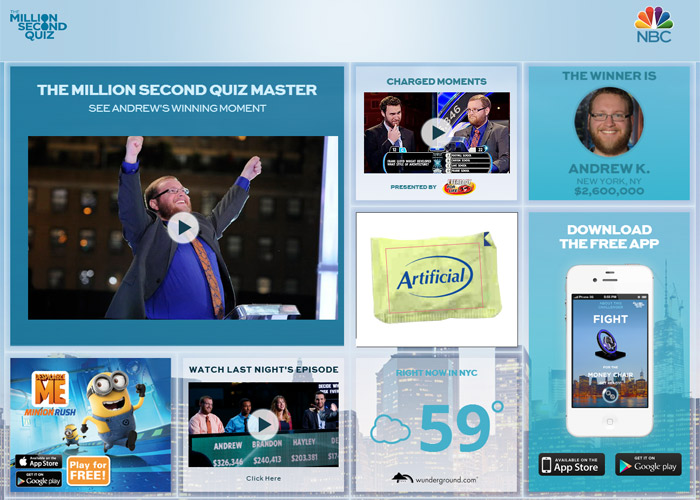 NBC: The Million Second Quiz