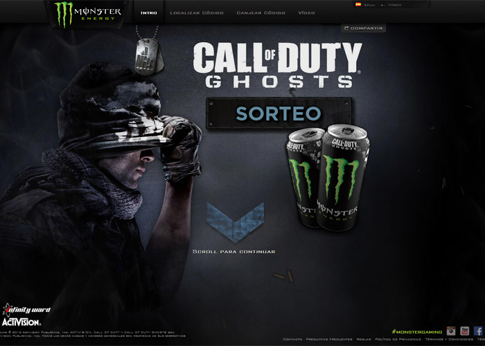 Monster Energy / COD Ghosts