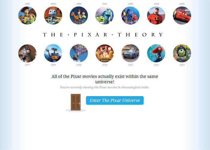 The Pixar Theory