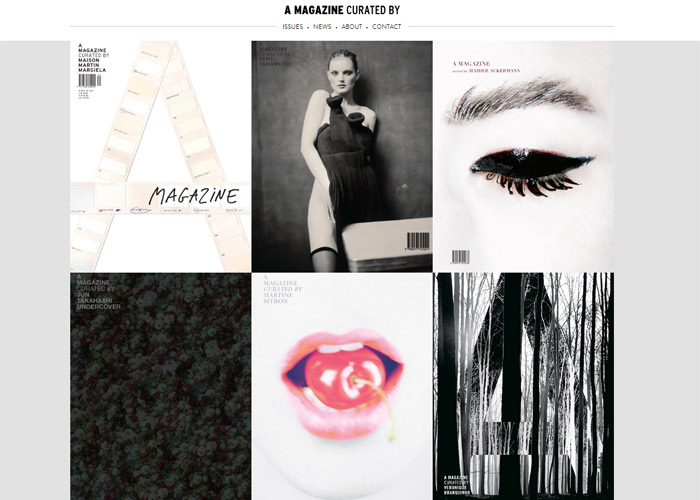 A MAGAZINE curated by