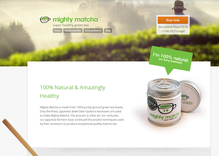 Mighty Matcha Tea