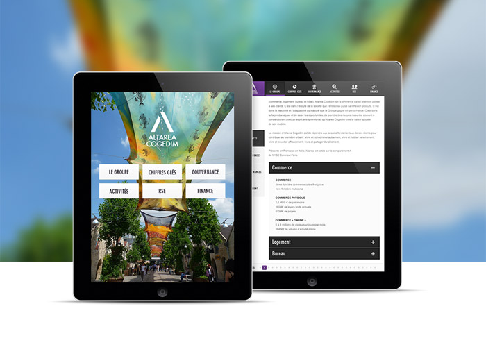 Altarea Cogedim Ipad Annual report
