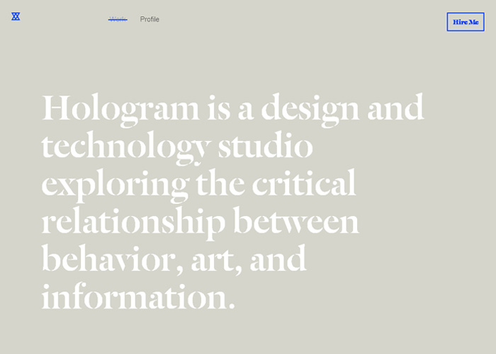Hologram Studio