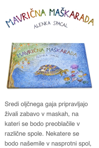Picture Book "Mavrična maškarada"