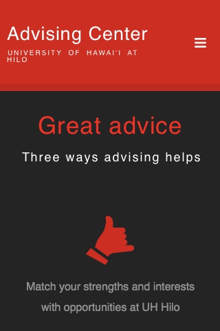 UH Hilo Advising Center