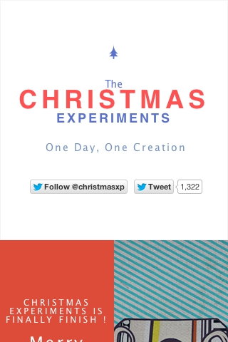 Christmas Experiments 2013