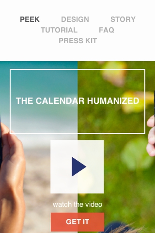 Peek Calendar