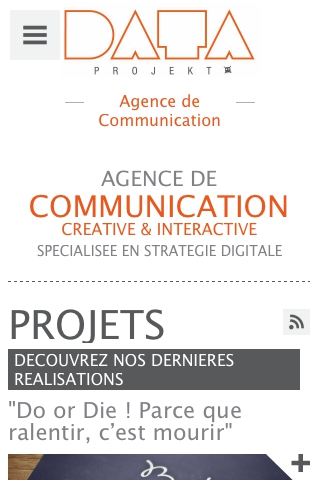 Data Projekt Website