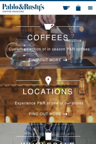 Pablo & Rustys - Coffee Roasters