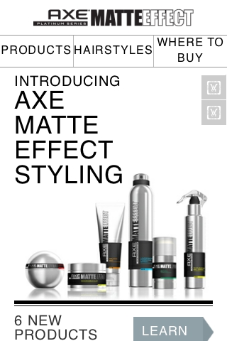 AXE Matte Effect
