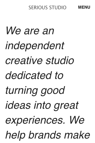 Serious Studio