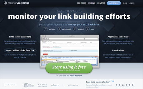 Monitor Backlinks