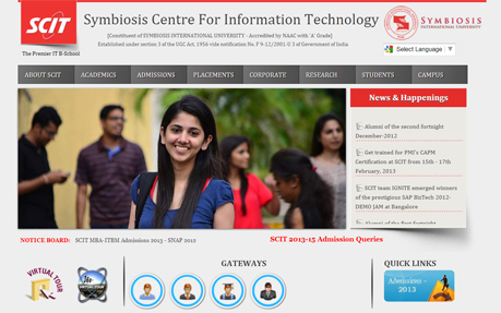 SCIT - Symbiosis Centre for IT
