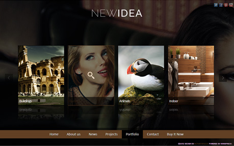 New Idea Responsive Wordpress Theme