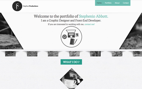 Stephon Productions redesign