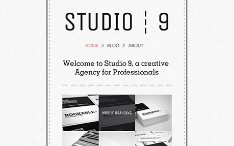 Studio 9 - different Portfolio