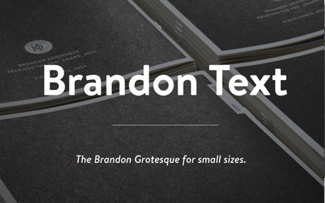 Brandon Text Micro Site