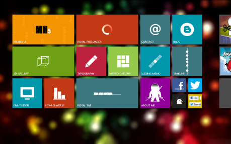 MelonHTML5 - Metro UI Framework