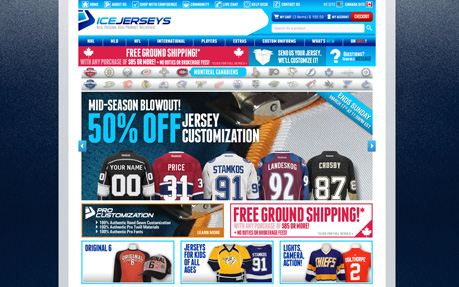 IceJerseys.com - Official Fan Shop