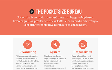 The Pocketsize Bureau