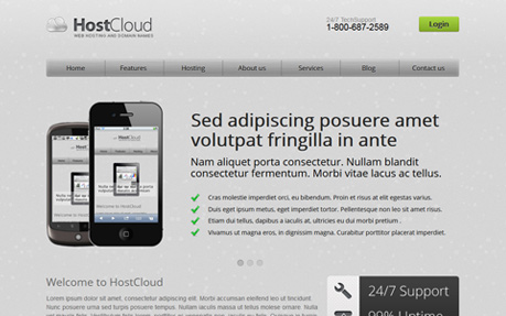 HostCloud - Premium WordPress Theme