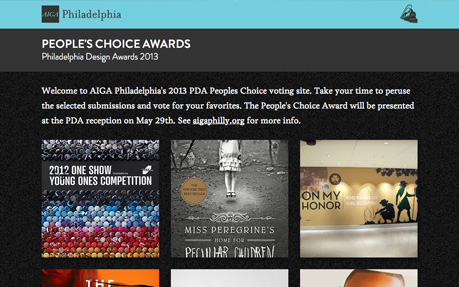 AIGA PDA People's Choice Awards
