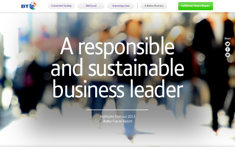 Highlights from our 2013 Better Future Report