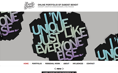 ONLINE PORTFOLIO OF DUBOST BENOIT